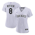 Colorado Rockies Ryan Ritter Nike Women's Home Replica Jersey - White