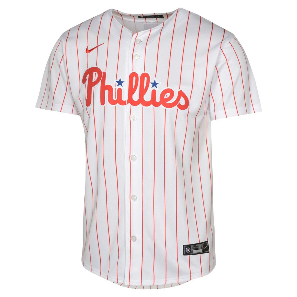 Philadelphia Phillies J.T. Realmuto Nike Youth Home Limited Jersey – White