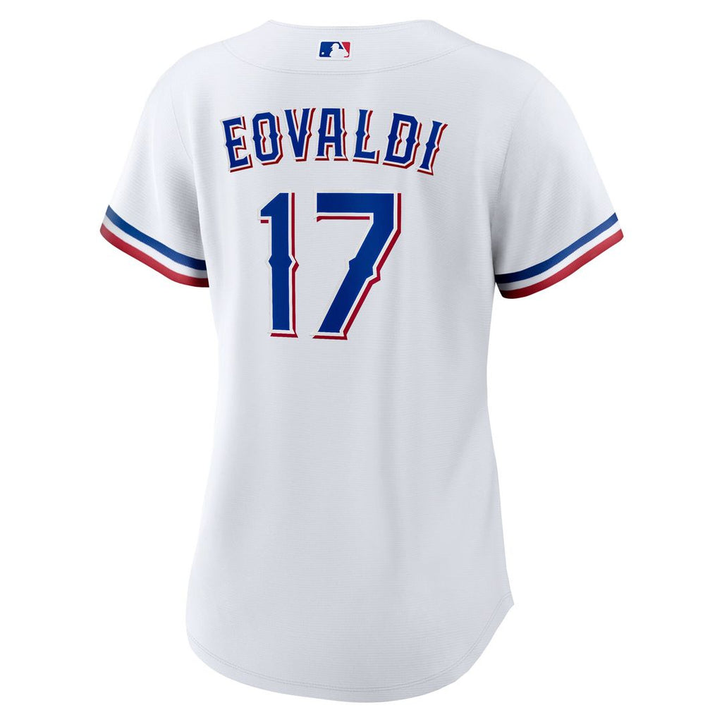 Texas Rangers Nathan Eovaldi Nike Women's Home Replica Jersey - White