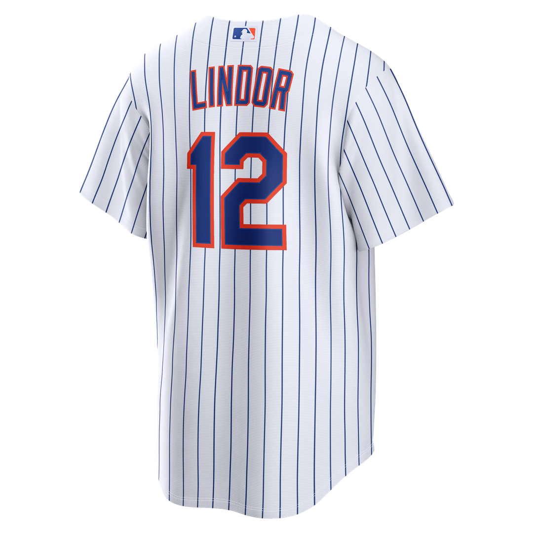 New York Mets Francisco Lindor Nike Alternate Replica Jersey - Black