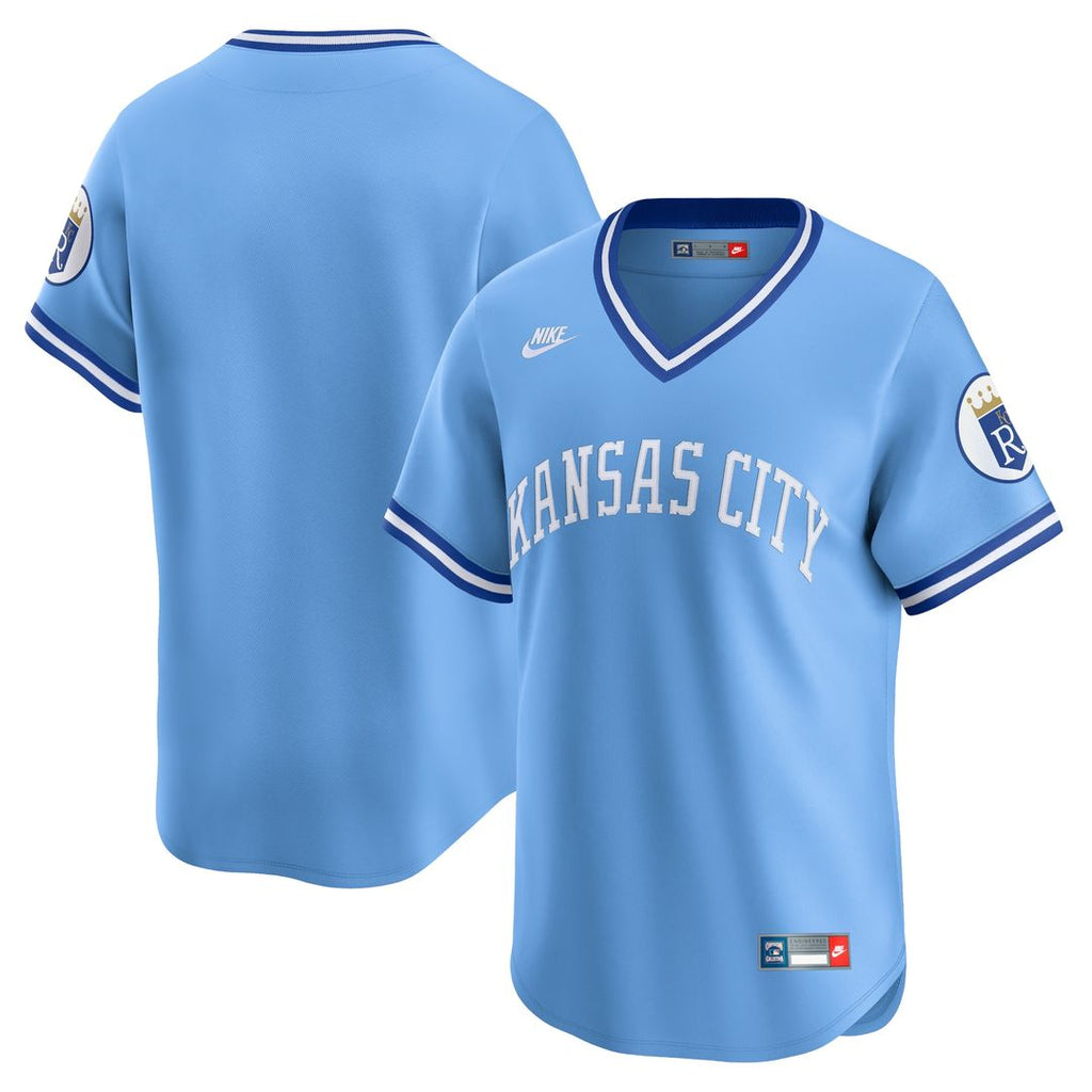Kansas City Royals Nike Cooperstown Limited Jersey - Light Blue