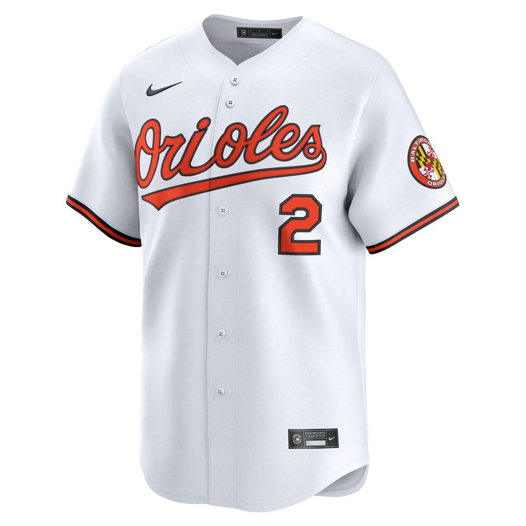 Baltimore Orioles Gunnar Henderson Nike Road Limited Player Jersey - Gray