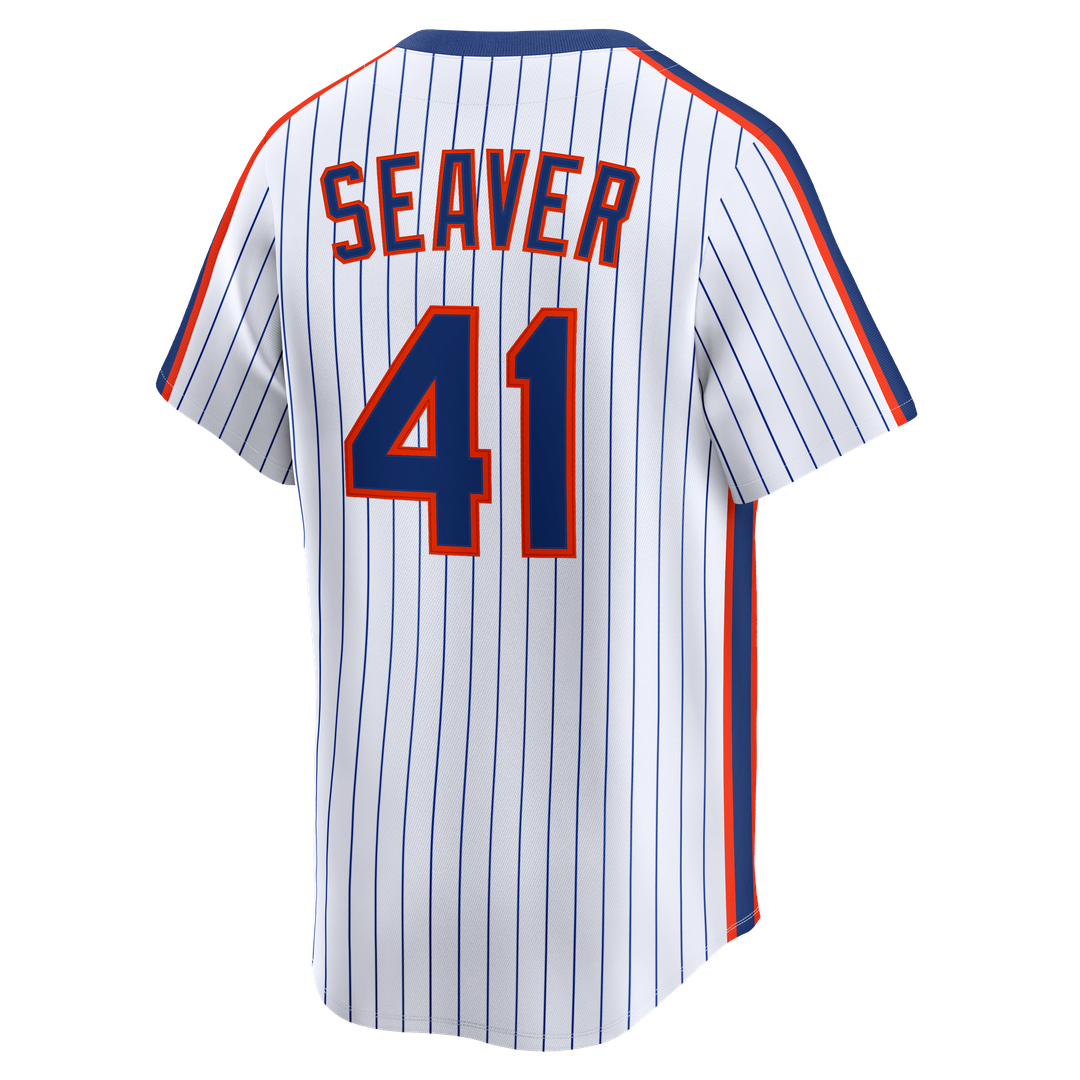 New York Mets Tom Seaver Nike Cooperstown Limited Jersey - White