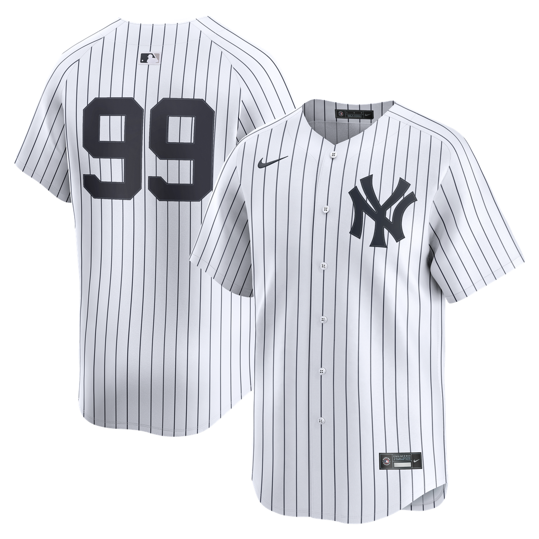 New York Yankees Aaron Judge Nike Road Limited Player Jersey - Gray