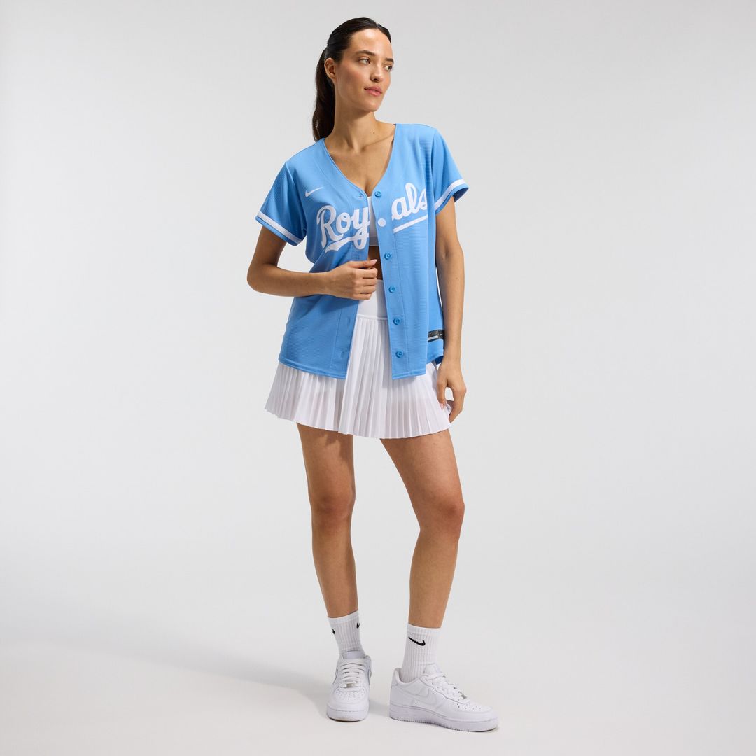Kansas City Royals Nike Women's Alternate Replica Team Logo Jersey - Light Blue