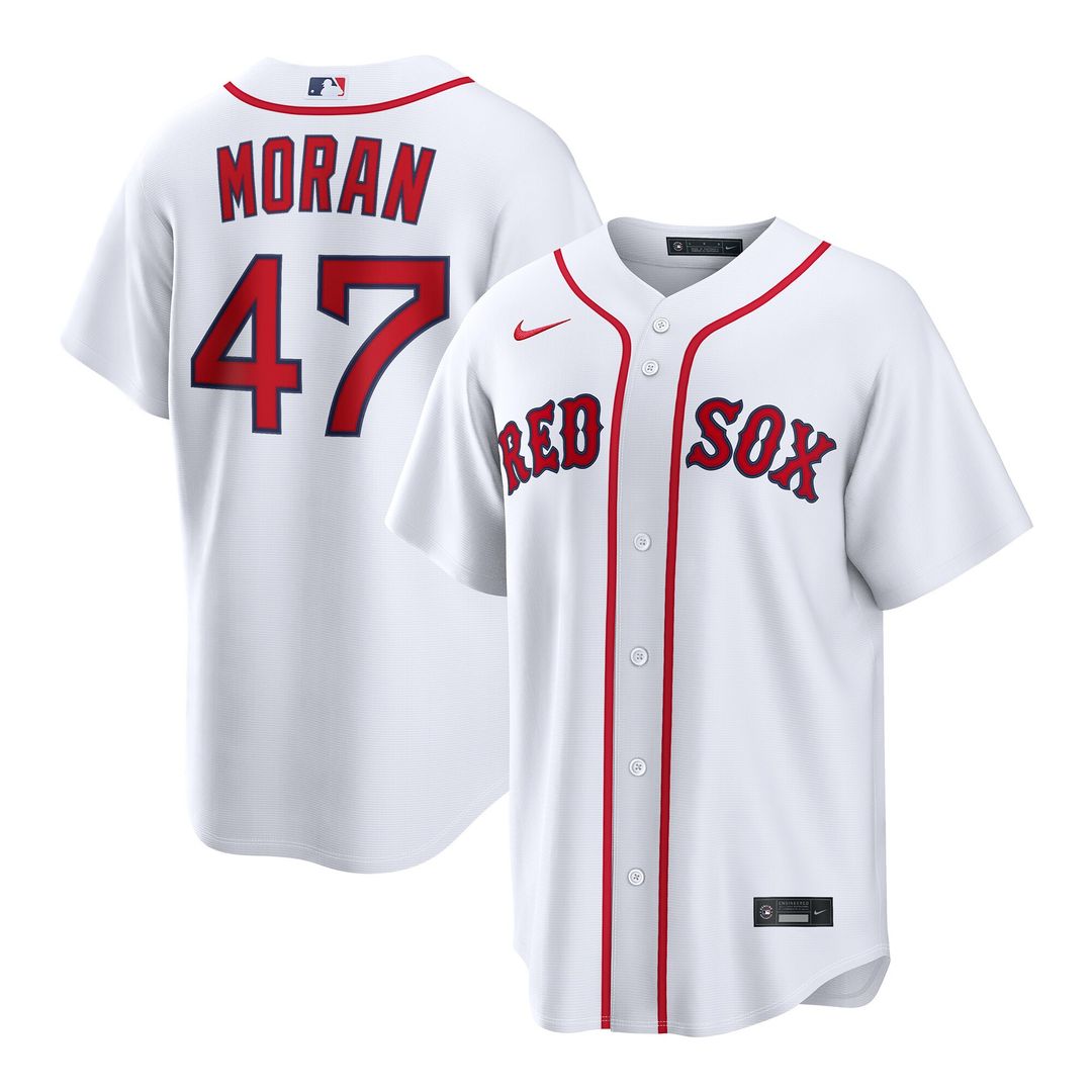 Boston Red Sox Jovani Moran Nike Home Replica Jersey - White