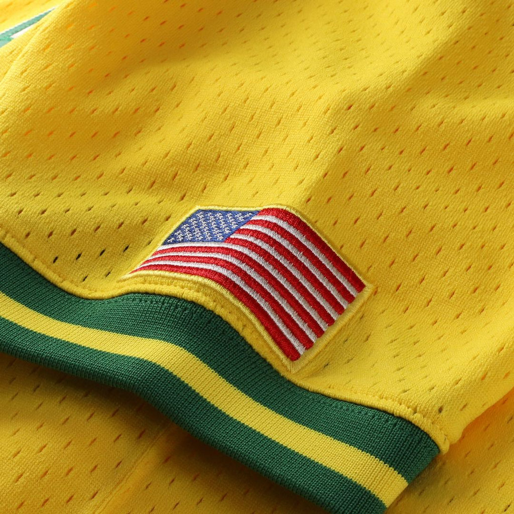 Athletics Mark McGwire Mitchell & Ness Authentic Batting Practice Jersey - Gold