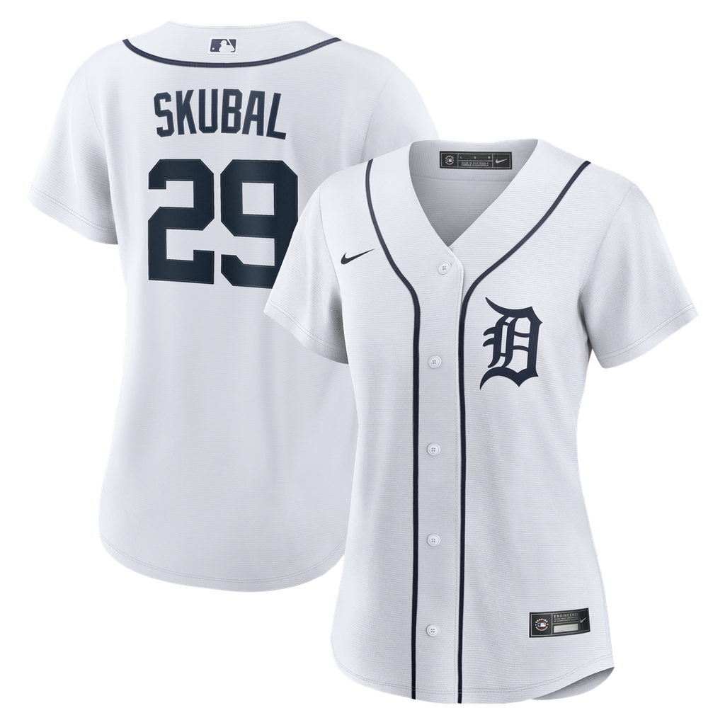Detroit Tigers Tarik Skubal Nike Women's Home Replica Player Jersey - White