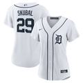 Detroit Tigers Tarik Skubal Nike Women's Home Replica Player Jersey - White