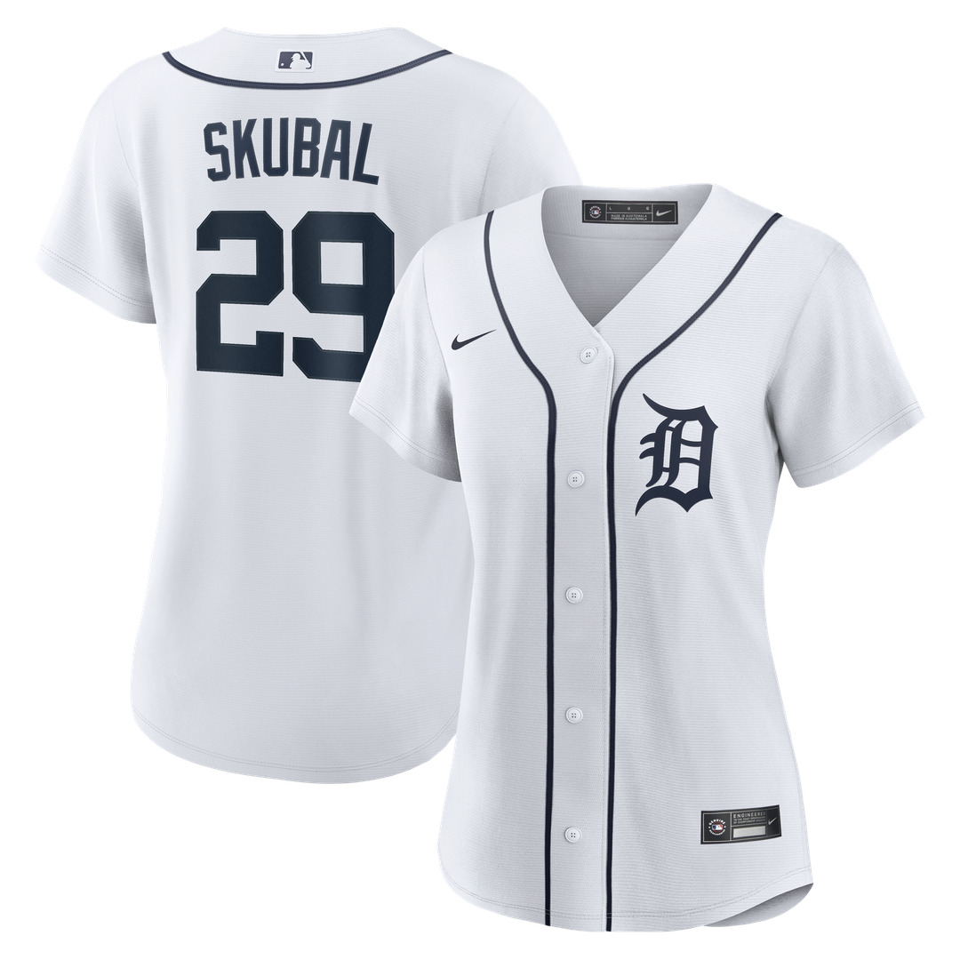 Detroit Tigers Tarik Skubal Nike Women's Home Replica Player Jersey - White