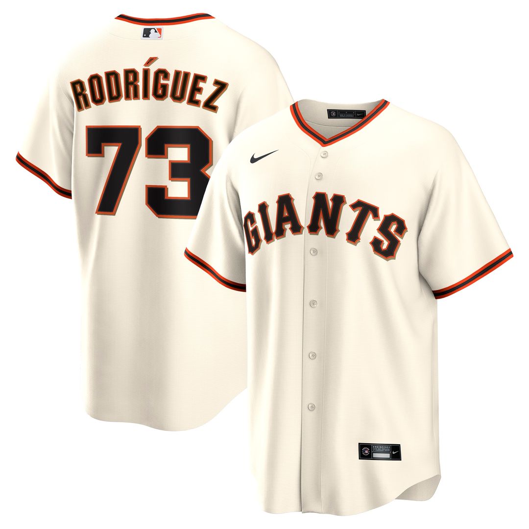 San Francisco Giants Randy Rodríguez Nike Home Replica Jersey - Cream
