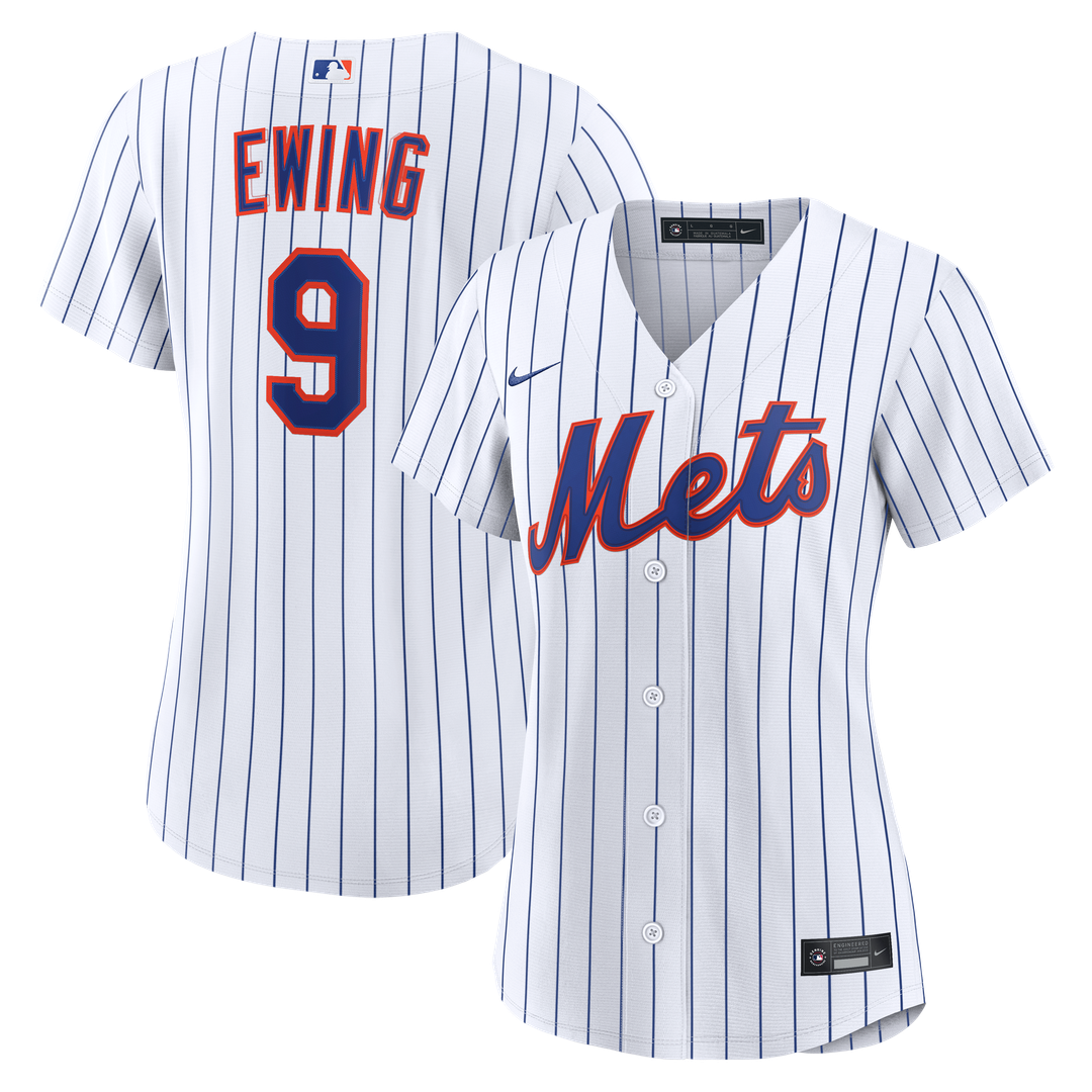 New York Mets AJ Ewing Nike Women's Home Replica Jersey - White