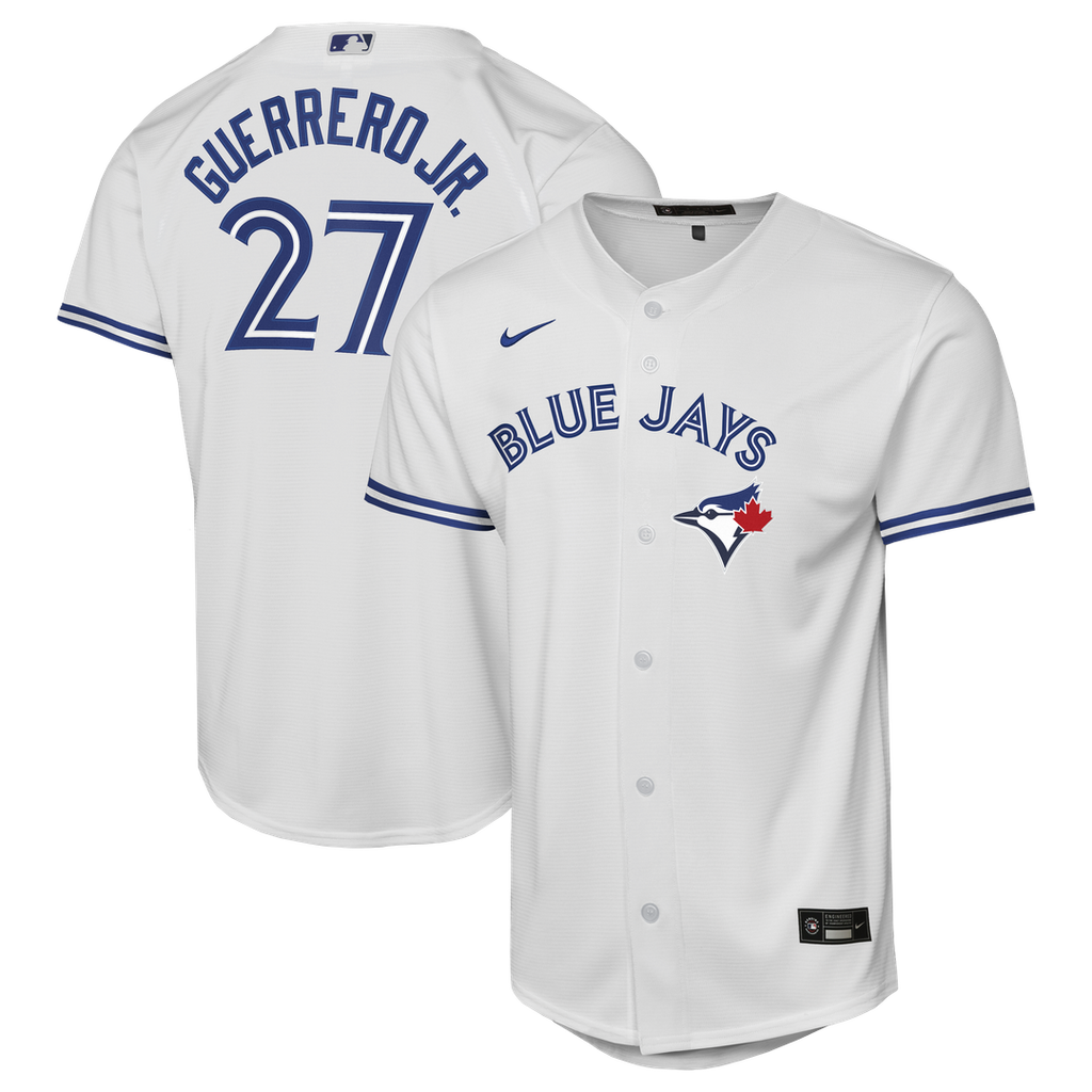 Toronto Blue Jays Vladimir Guerrero Jr. Nike Youth Home Baseline Jersey - White