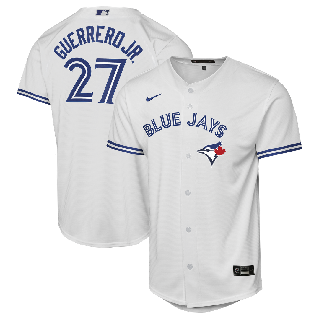 Toronto Blue Jays Vladimir Guerrero Jr. Nike Youth Home Baseline Jersey - White