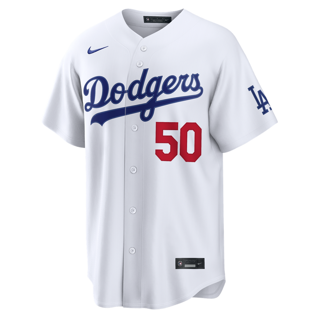 Los Angeles Dodgers Mookie Betts Nike Home Stadium Jersey - White