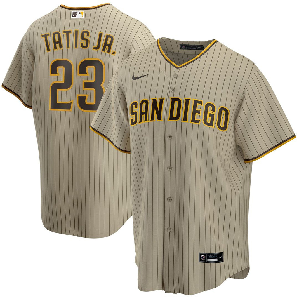 San Diego Padres Fernando Tatis Jr. Nike Alternate Replica Player Jersey - Tan