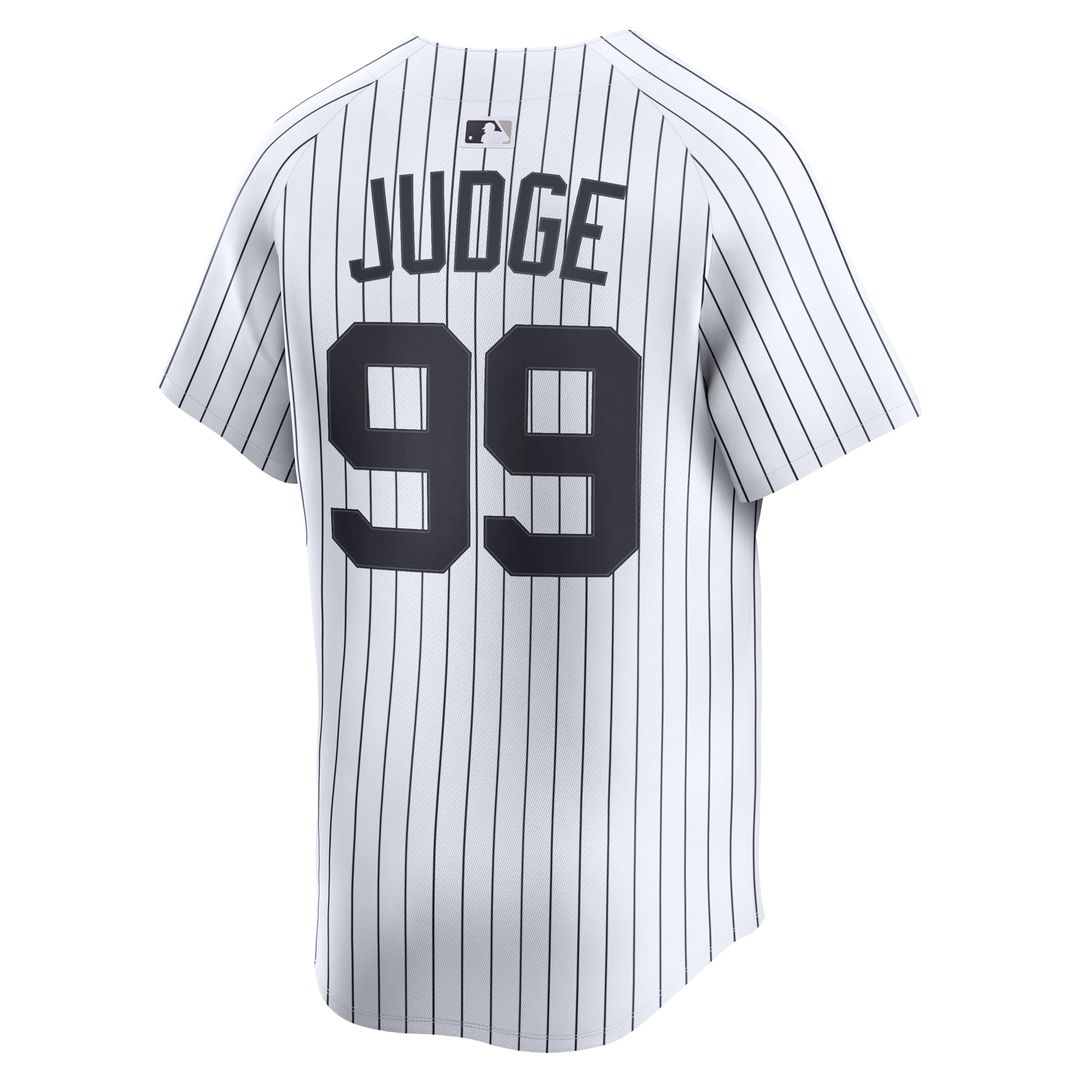 New York Yankees Aaron Judge Nike Road Limited Player Jersey - Gray