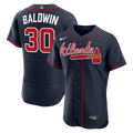 Atlanta Braves Drake Baldwin Nike Alternate MLB Awards Authentic Jersey - Navy