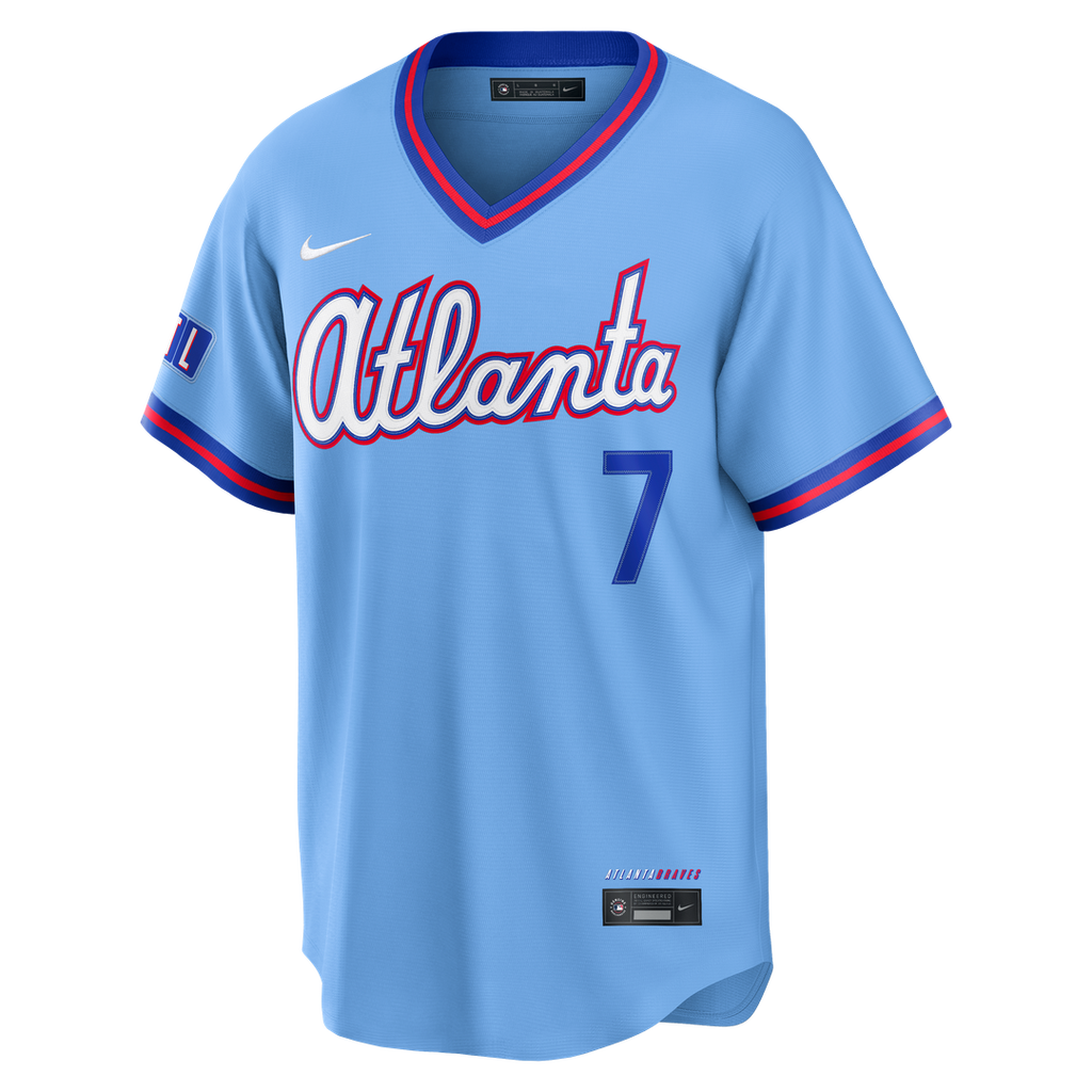 Atlanta Braves Ha - Seong Kim Nike 2026 City Connect Stadium Jersey - Powder Blue