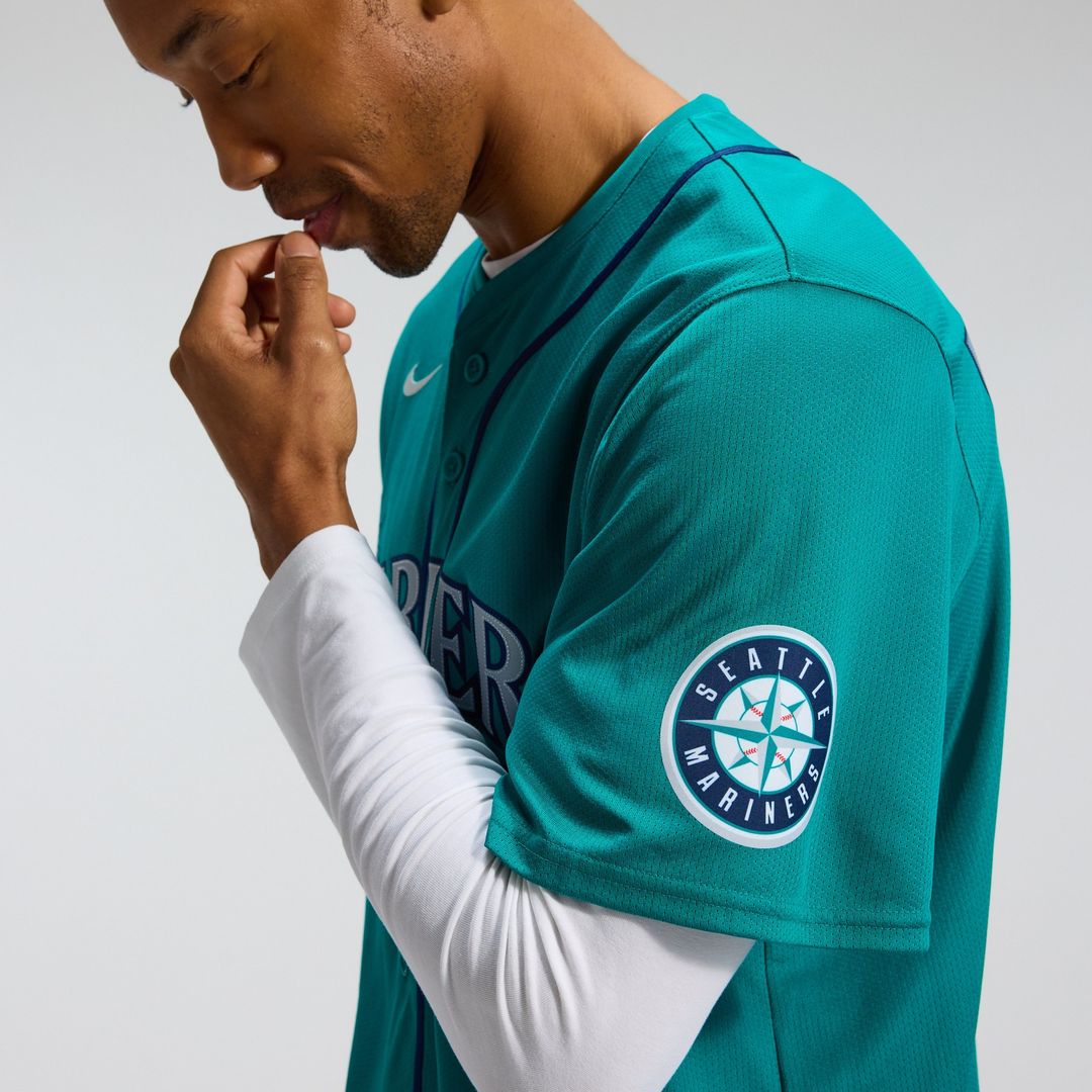 Seattle Mariners Cal Raleigh Nike Alternate Limited Jersey - Teal