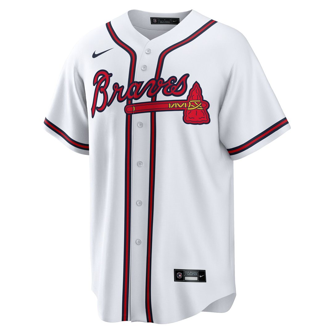Atlanta Braves Daysbel Hernandez Nike Home Replica Jersey - White