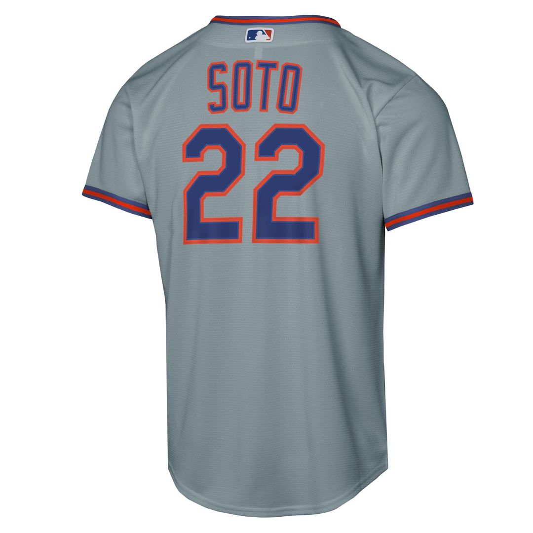 New York Mets Juan Soto Nike Youth Alternate Replica Jersey - Black