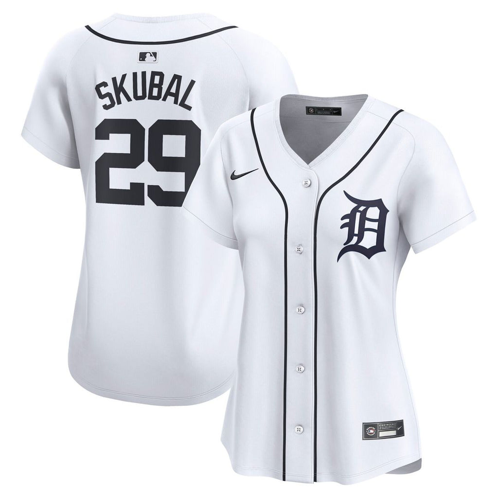 Detroit Tigers Tarik Skubal Nike Women's Limited Player Jersey – White