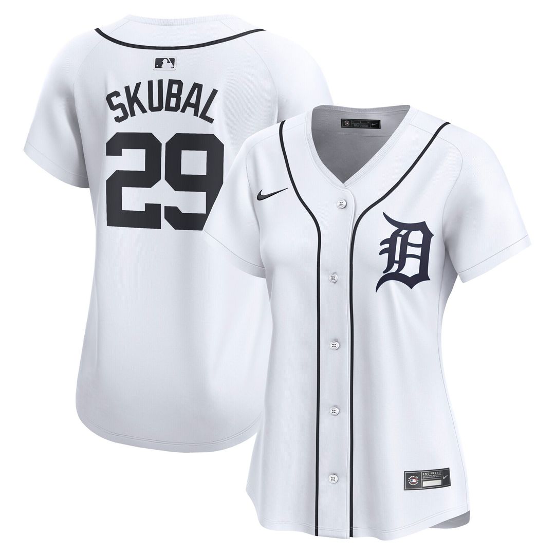 Detroit Tigers Tarik Skubal Nike Women's Limited Player Jersey – White