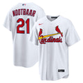 St. Louis Cardinals Lars Nootbaar Nike Home Replica Jersey - White