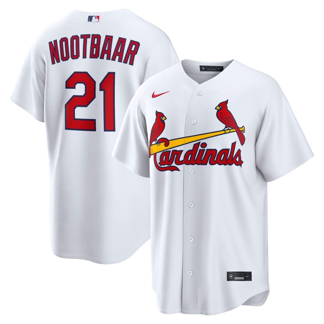 St. Louis Cardinals Lars Nootbaar Nike Home Replica Jersey - White