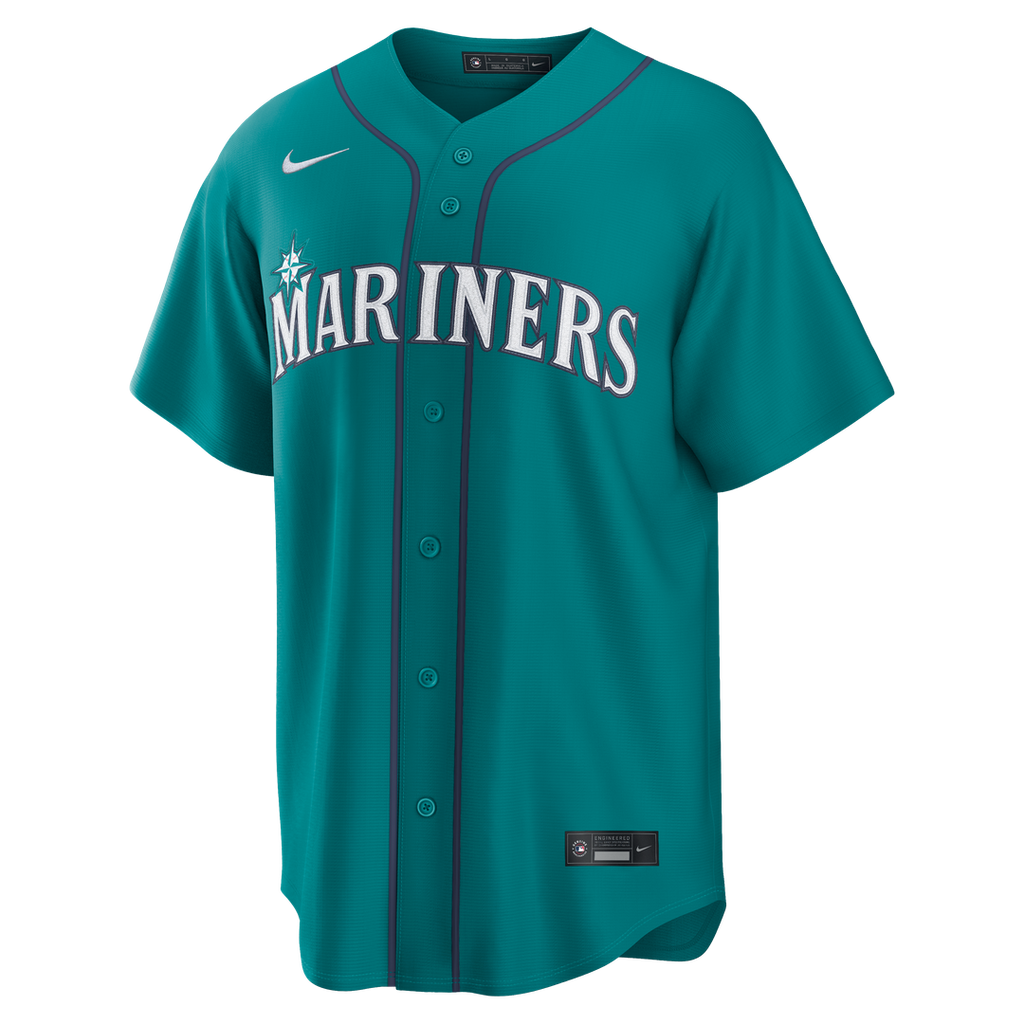 Seattle Mariners Julio Rodríguez Nike Alternate Replica Jersey - Teal