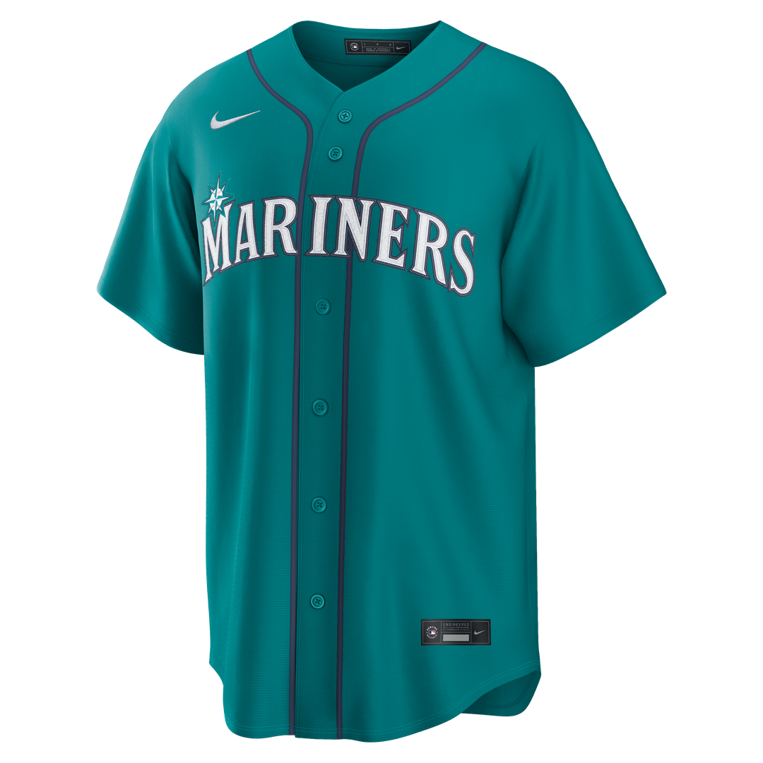 Seattle Mariners Julio Rodríguez Nike Alternate Replica Jersey - Teal