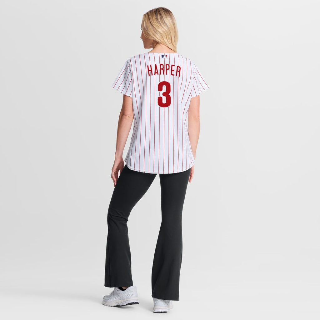 Philadelphia Phillies Bryce Harper Nike Women's Alternate Replica Jersey - Cream