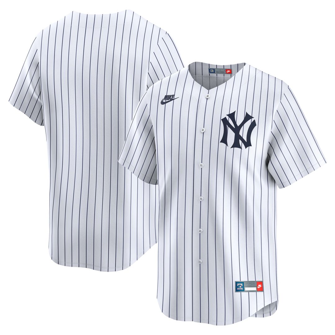 New York Yankees Nike Cooperstown Limited Jersey - White