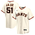 San Francisco Giants Jung Hoo Lee Nike Home Replica Player Jersey - Cream