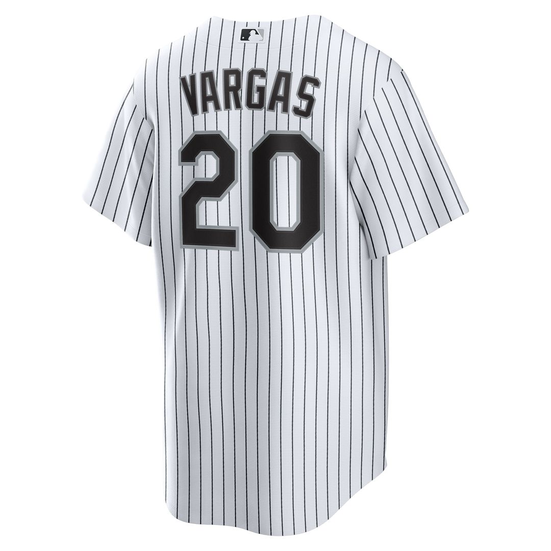 Chicago White Sox Miguel Vargas Nike Home Replica Jersey - White