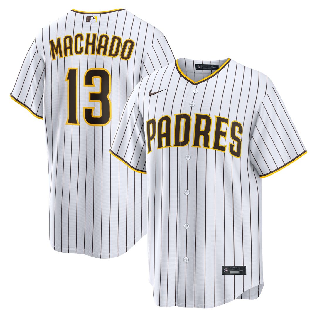 San Diego Padres Manny Machado Nike Home Replica Player Jersey - White