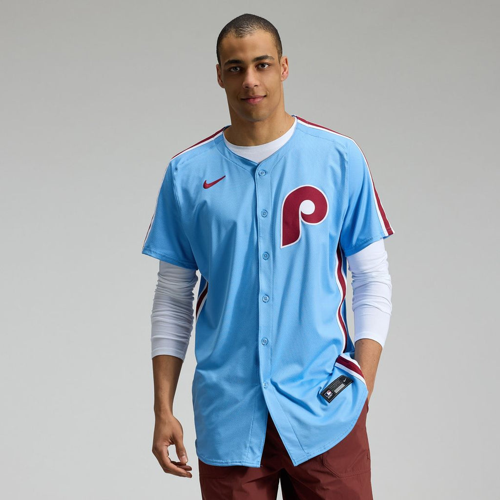 Philadelphia Phillies Nike Alternate 2 Elite Jersey - Cream