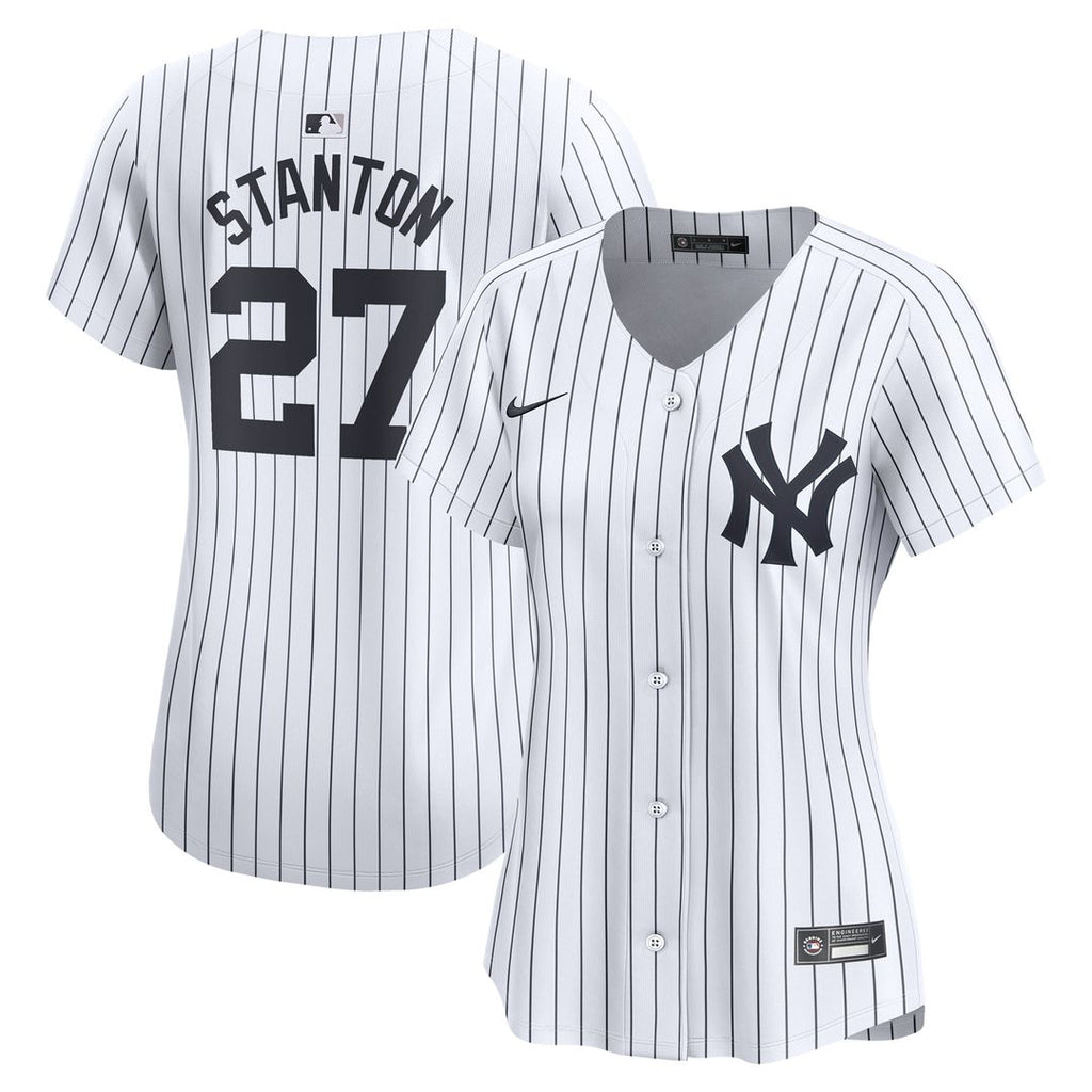 New York Yankees Giancarlo Stanton Nike Women's Home Limited Player Jersey - White