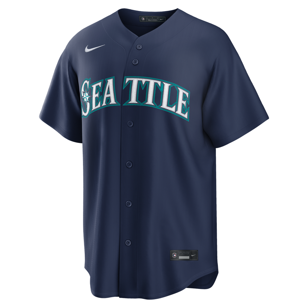 Seattle Mariners Cal Raleigh Nike Home Replica Jersey - White