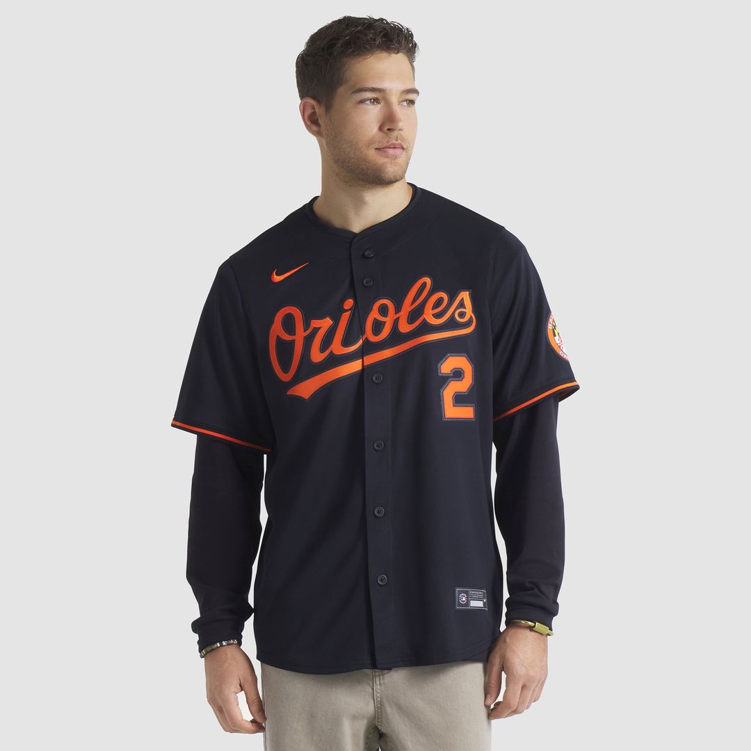 Baltimore Orioles Gunnar Henderson Nike Alternate Limited Player Jersey - Black