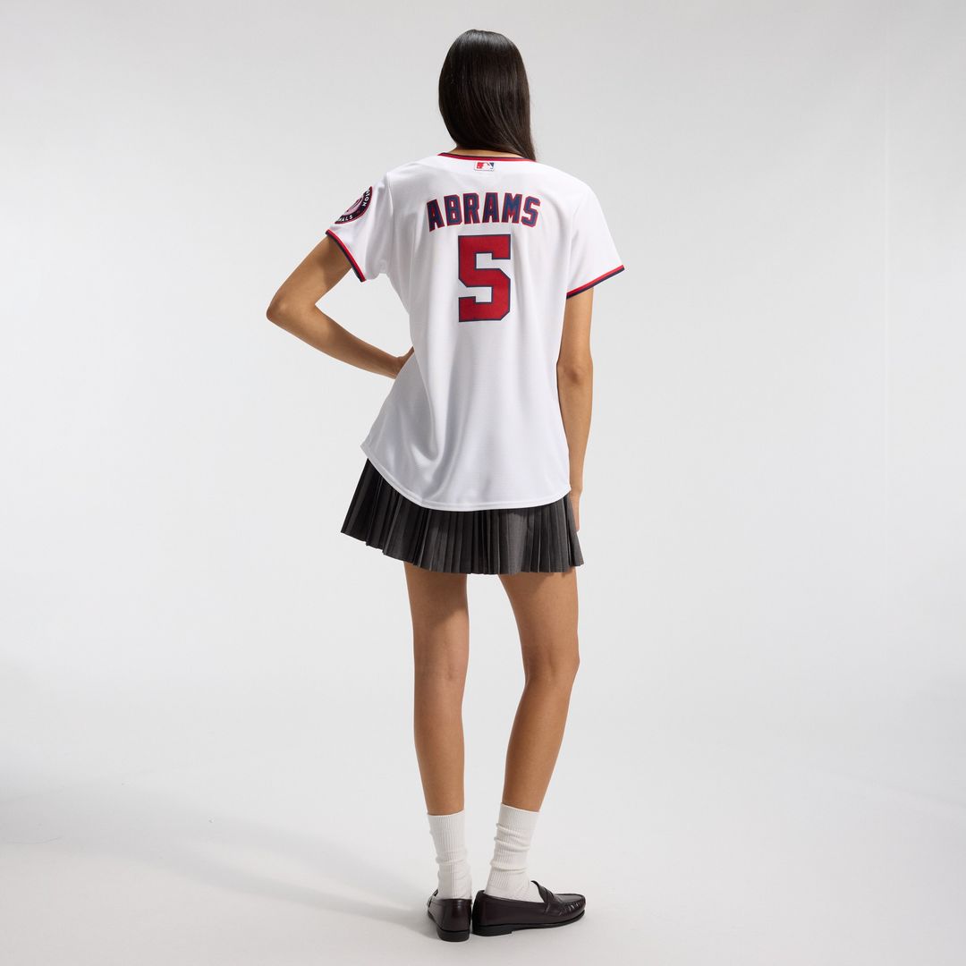 Washington Nationals CJ Abrams Nike Women's Home Replica Player Jersey - White