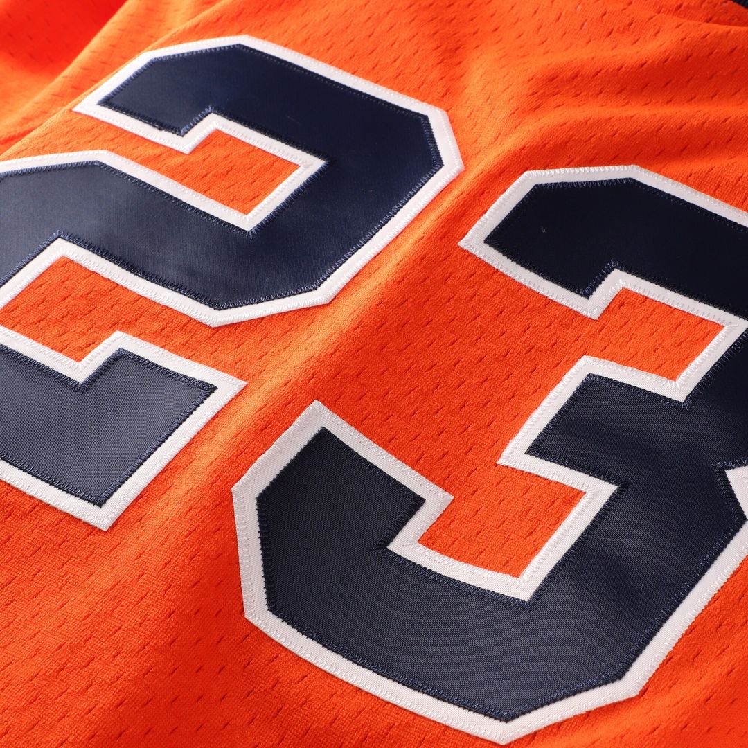 Detroit Tigers Kirk Gibson Mitchell & Ness Cooperstown Mesh Batting Practice Button - Up Jersey - Orange