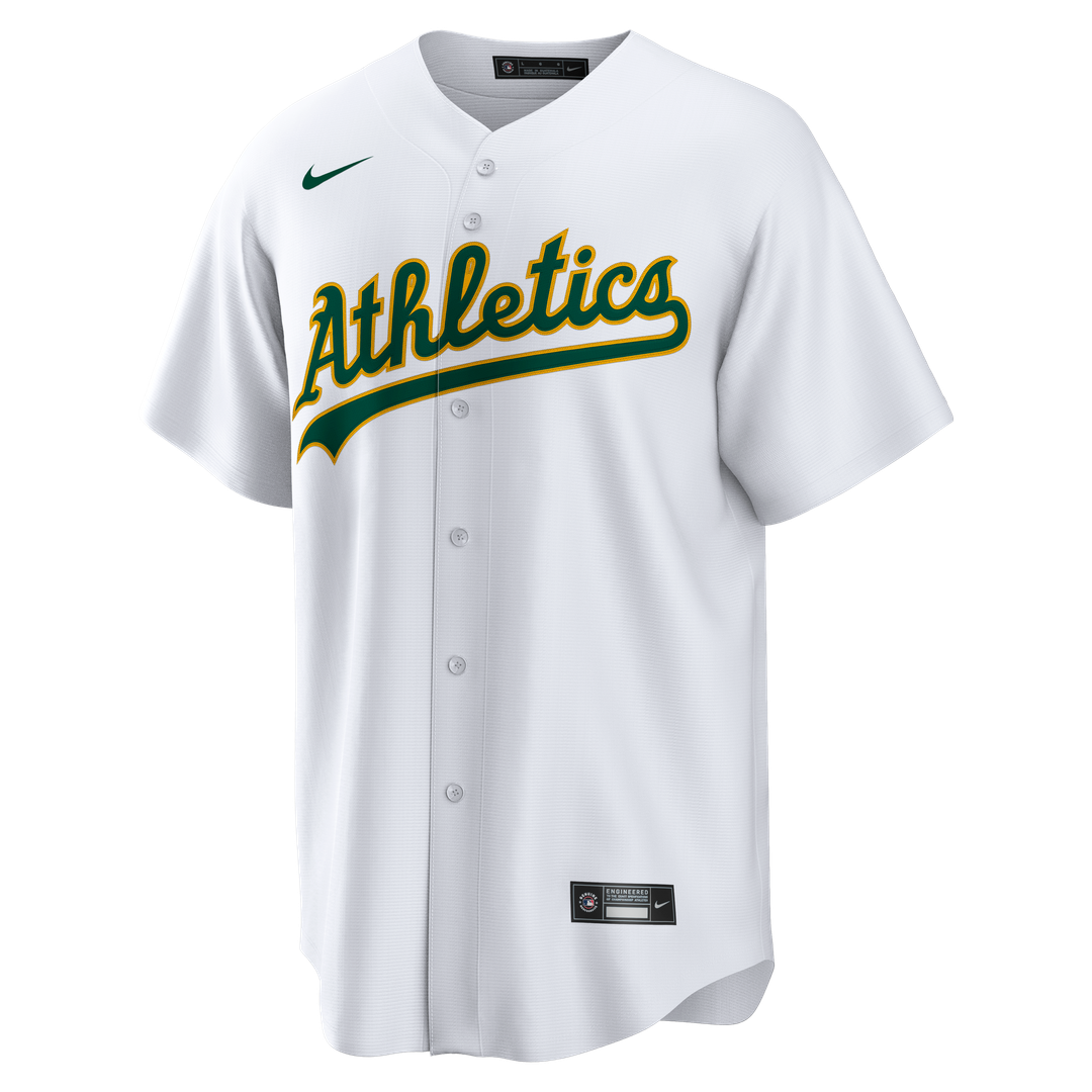 Athletics Jeff McNeil Nike Home Replica Jersey - White