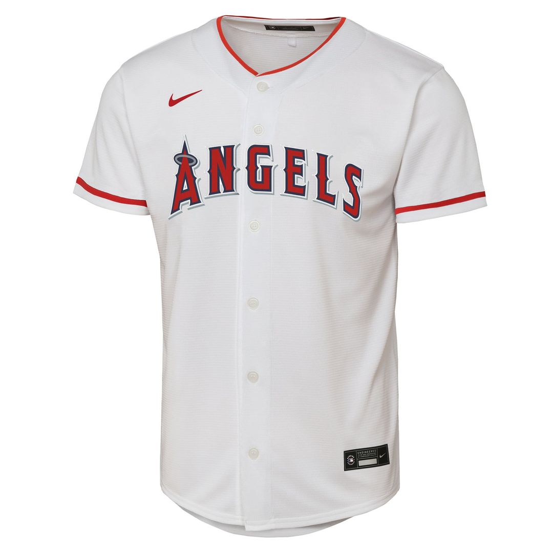 Los Angeles Angels Mike Trout Nike Youth Home Replica Player Jersey - White