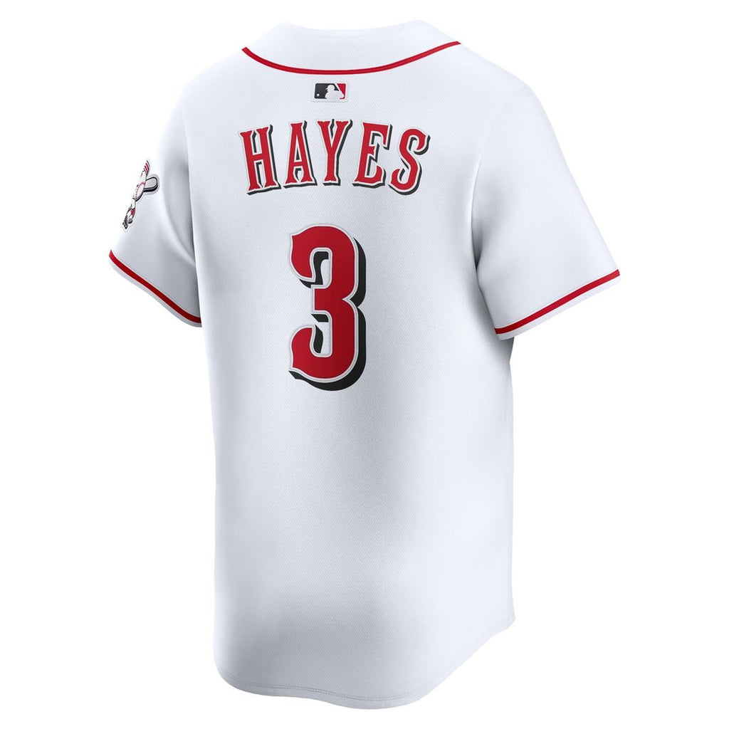 Cincinnati Reds Ke'Bryan Hayes Nike Home Limited Player Jersey - White