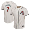 Arizona Diamondbacks Corbin Carroll Nike Youth Home Game Player Jersey - White