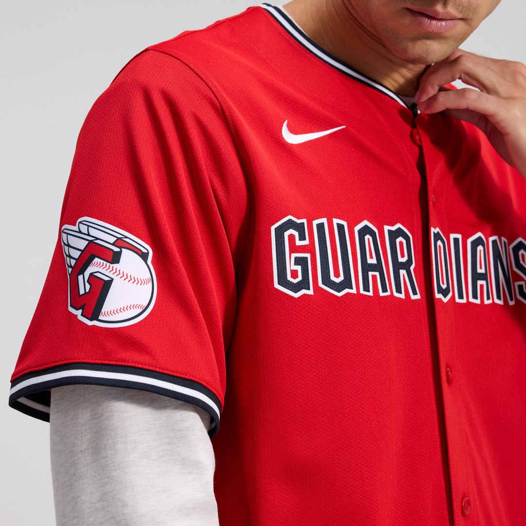 Cleveland Guardians Nike Road Limited Jersey - Gray