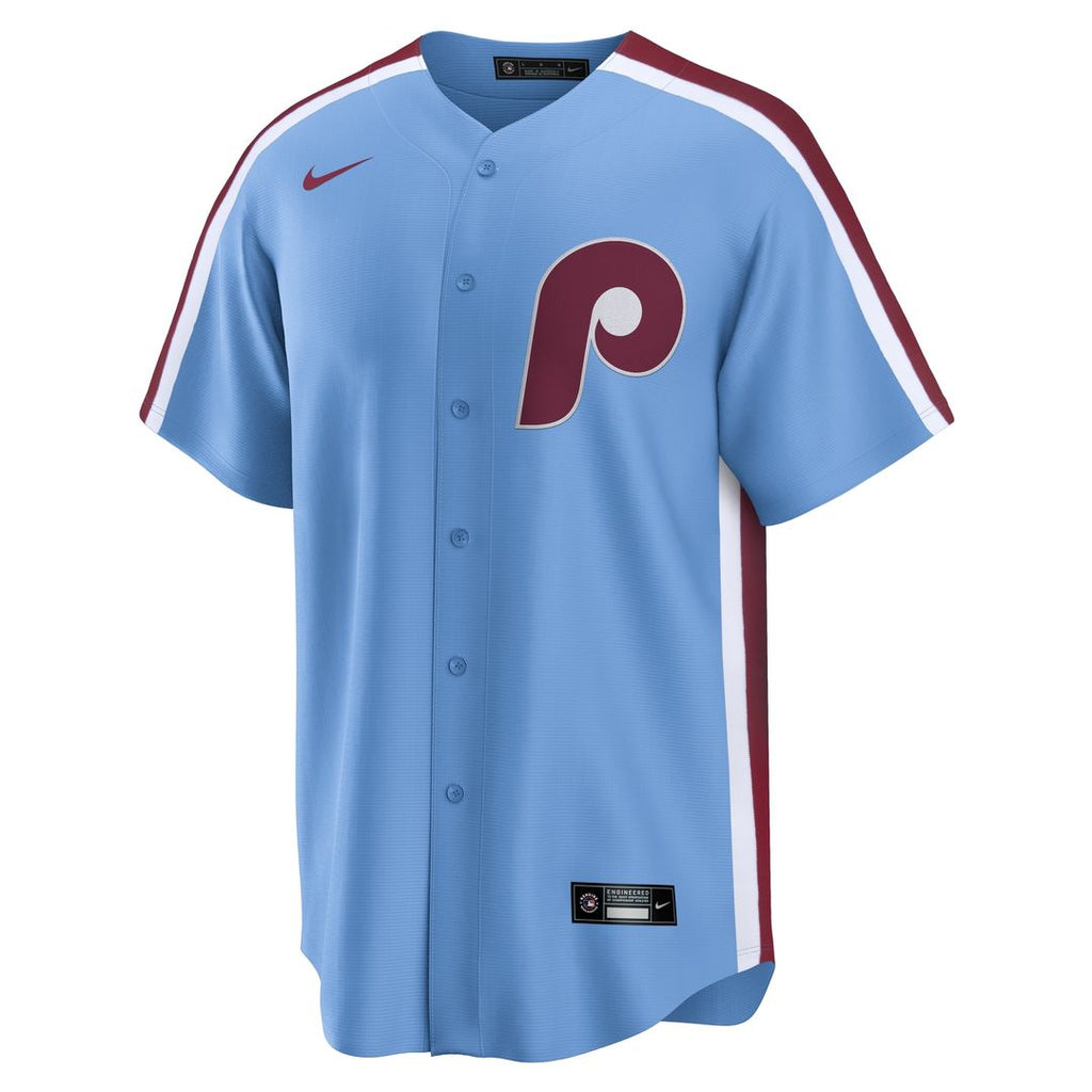 Philadelphia Phillies Kyle Schwarber Nike Alternate, 1st Replica Jersey - Light Blue