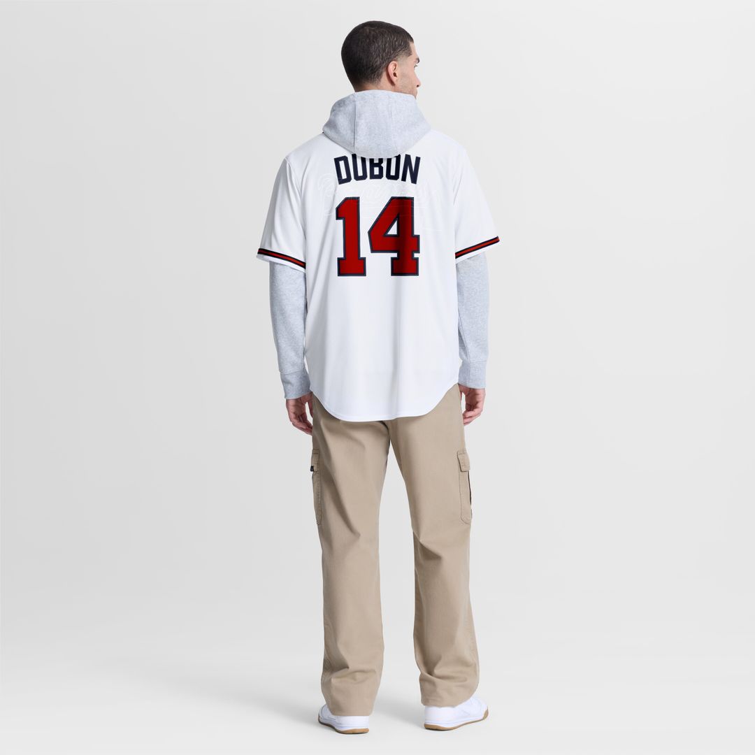 Atlanta Braves Mauricio Dubón Nike Home Replica Jersey - White